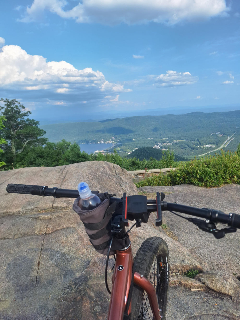 Nick's new mountain bike